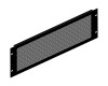 Ventilační panel perforovaný 4U